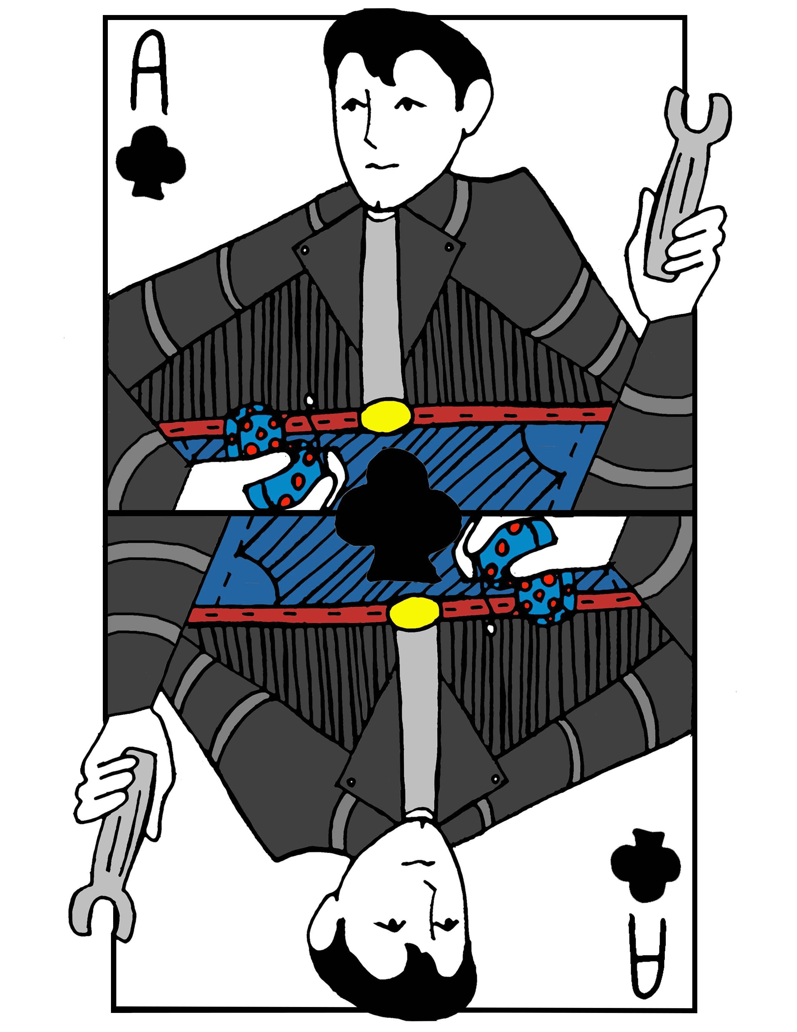 Ace of Clubs: Danny Zuko from Broadway's Grease