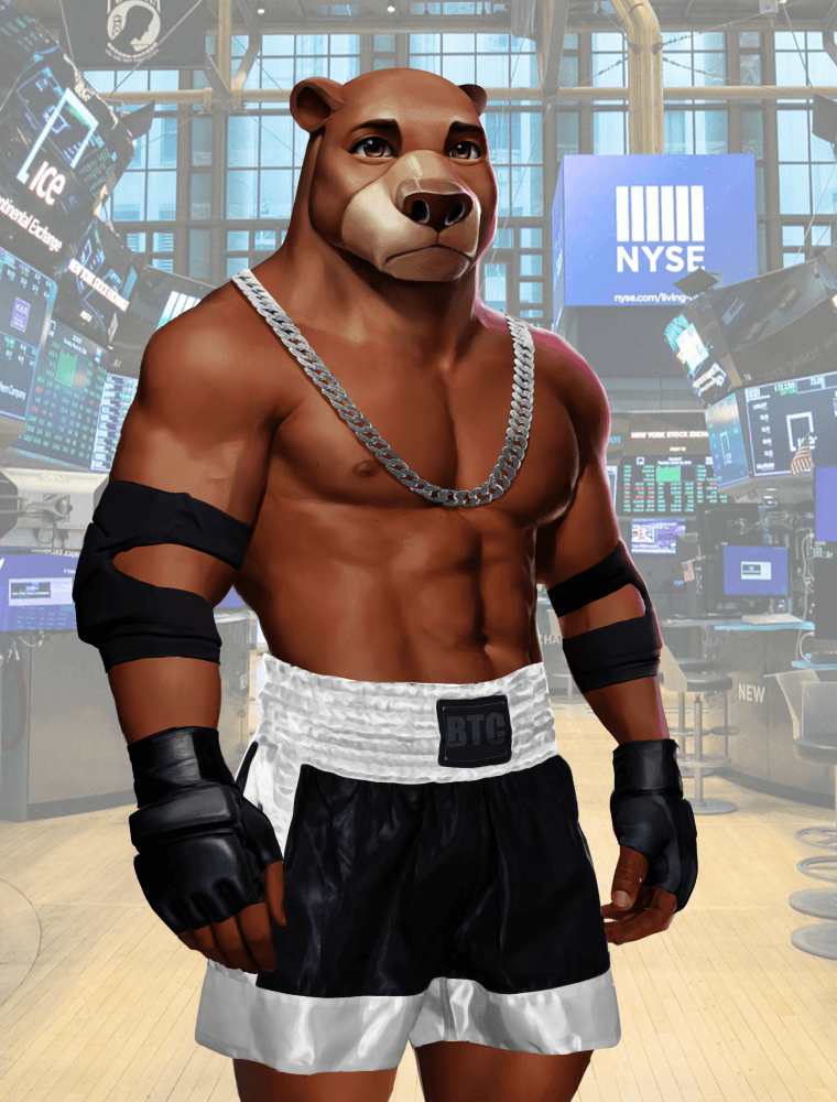 Wall Street Avatar Fighter Bear #107
