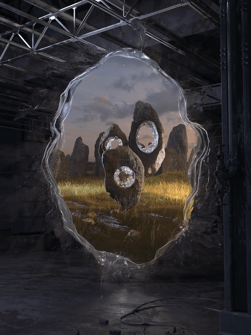 Four Portals by David Gao x Rinzen