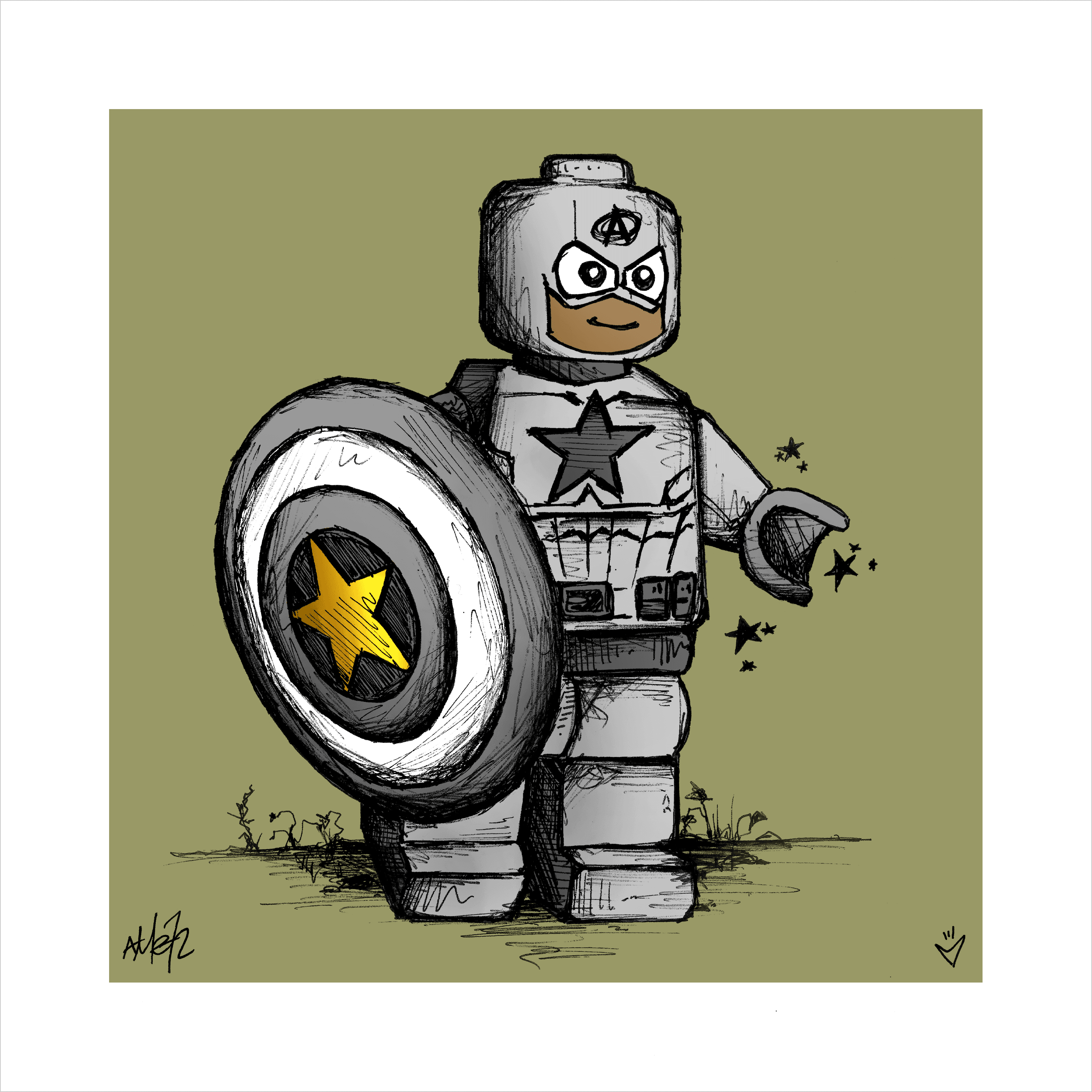 Captain A - Gold