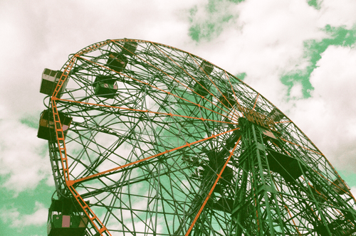 Turning negatives into positives: Coney Island