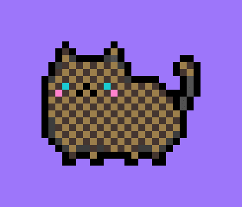 Thicc Pixel Cat 54