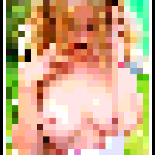 Nude Pinup Model Pixel