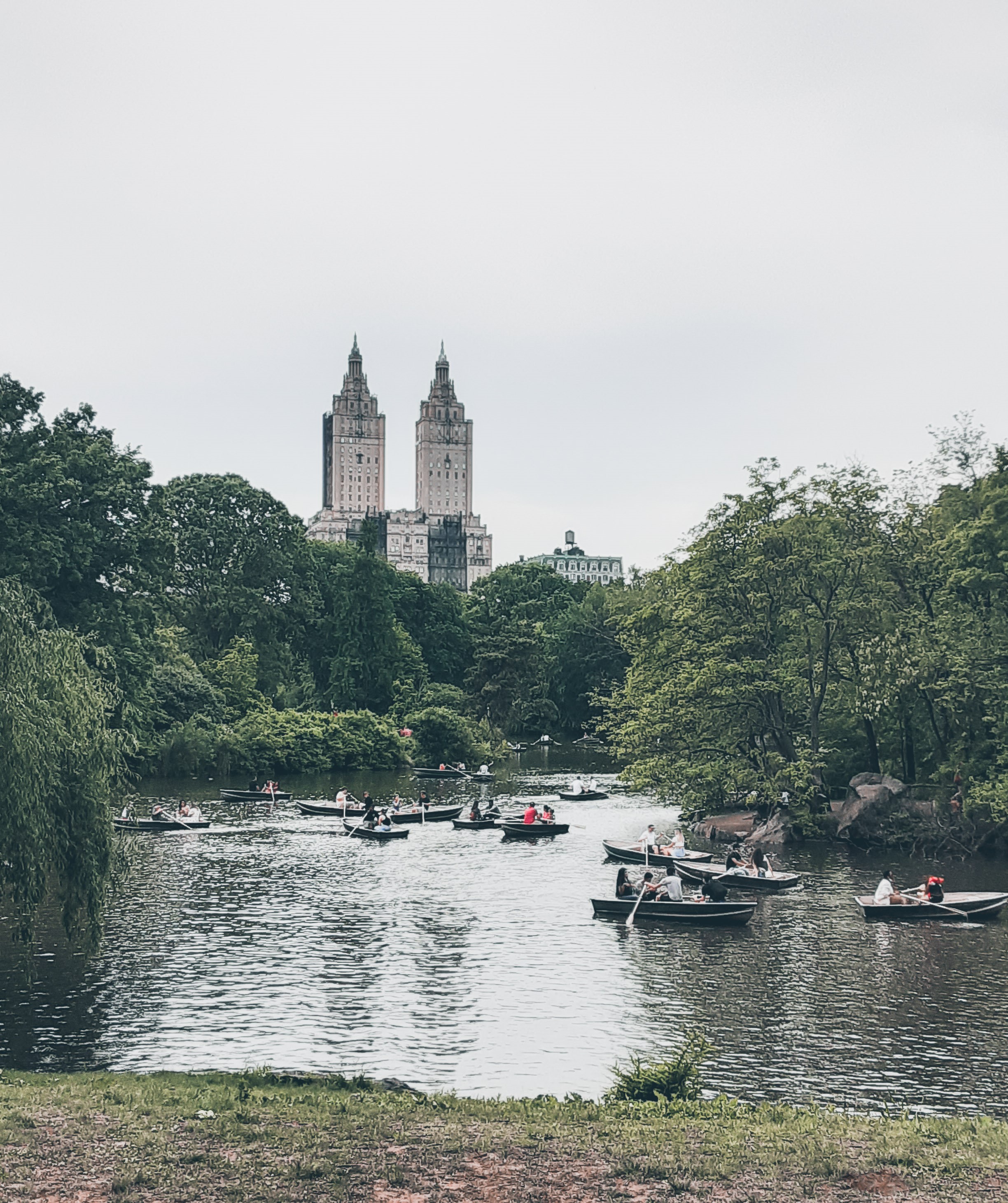 The Lake In Central Park