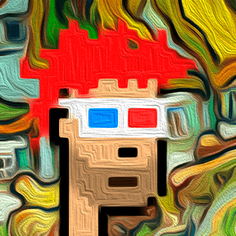 Van Gogh Punk #7488