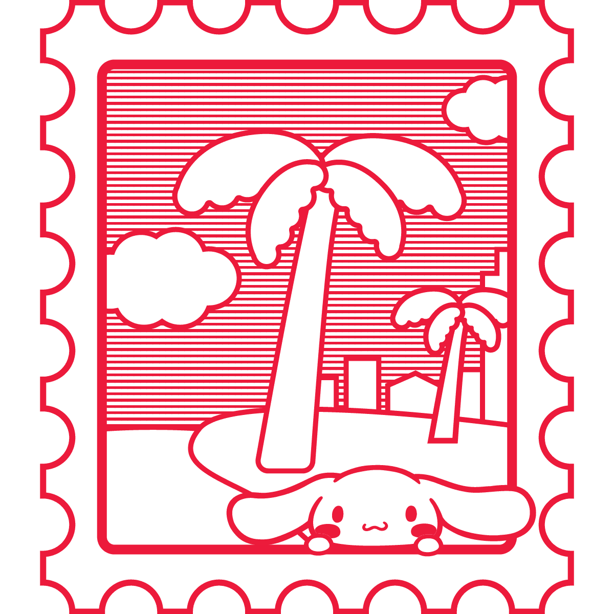 Miami Premium Stamp