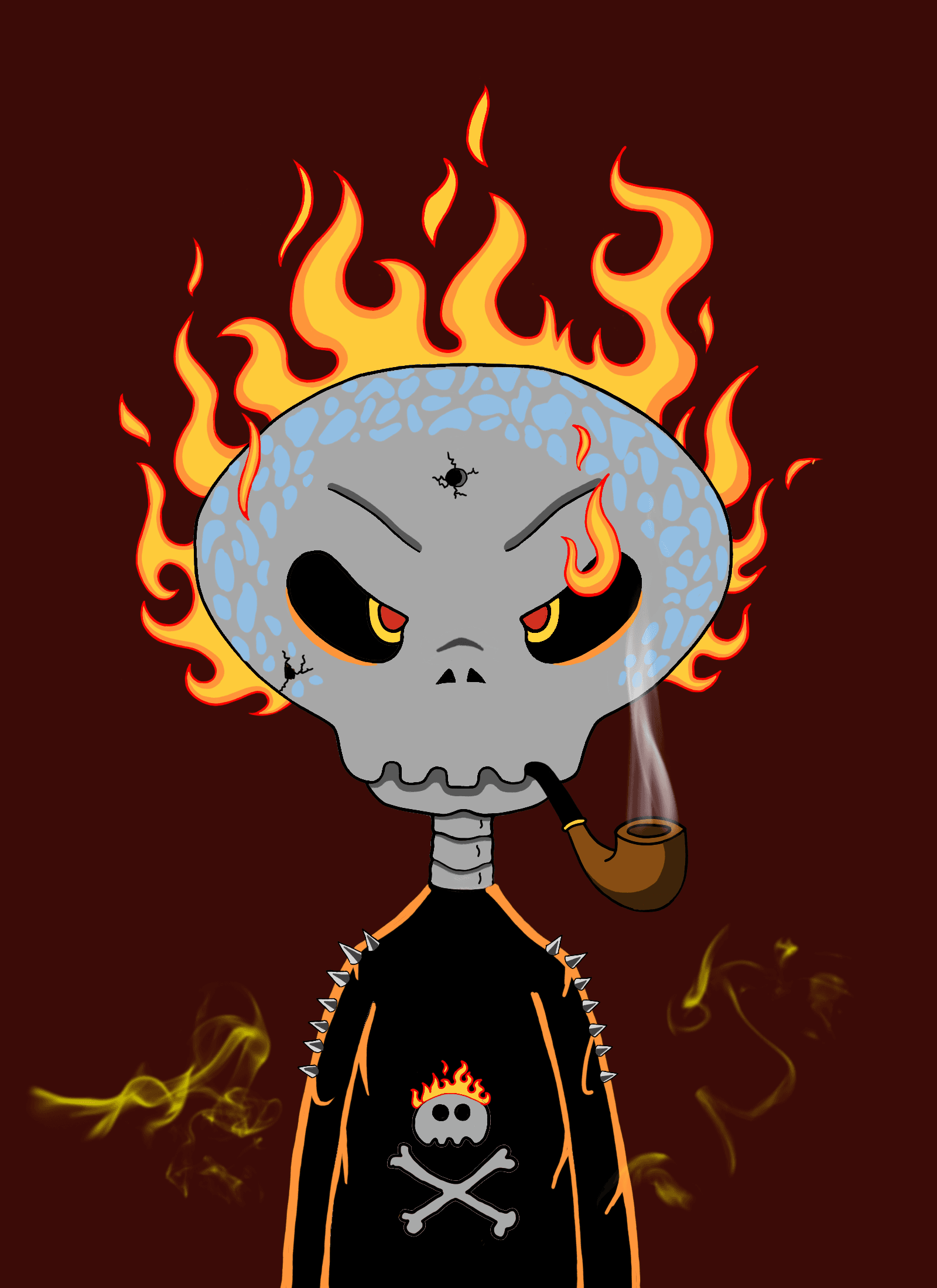 Skulletal #10 skull