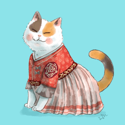 Hanbok Cat collection image