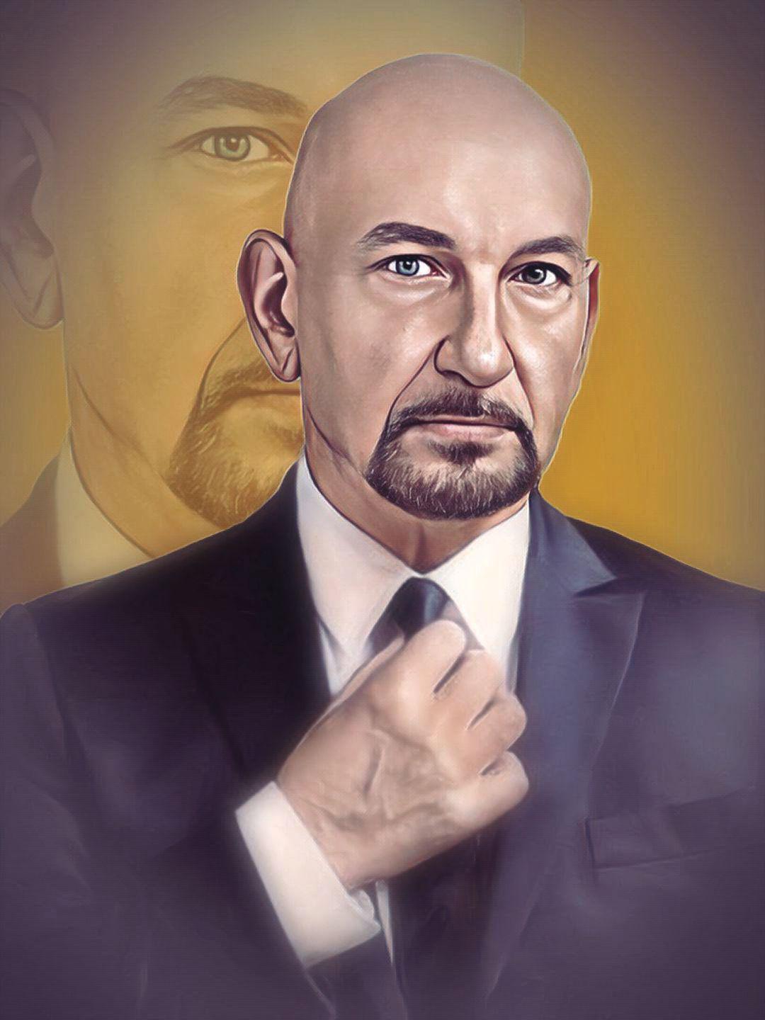 Piryanka Chopra B Fxxx - Ben Kingsley - Celeb ART - Beautiful Artworks of Celebrities, Footballers,  Politicians and Famous People in World | OpenSea