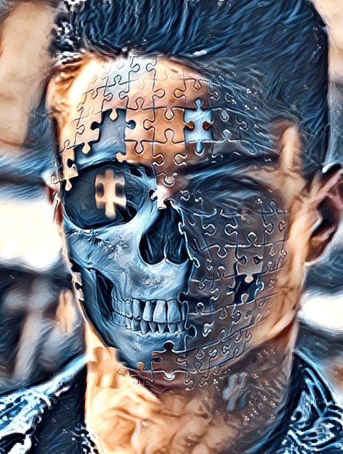 Skull NFT Art