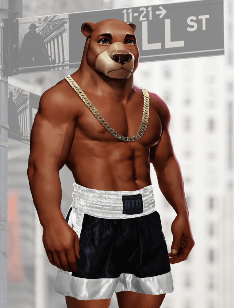 Wall Street Avatar Fighter Bear #535