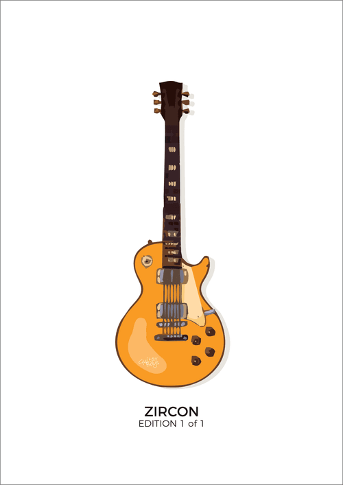 ZIRCON - Edition 1 of 1 - Art by Guitar Boys // 2021