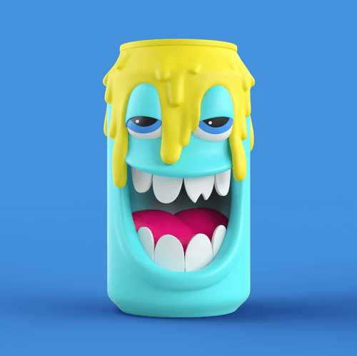 Mad Cans 3D Burn by Greg Mike