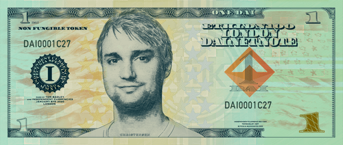 1 DAI Stablecoin Banknote, Rune Christensen, DAI0001C27 - Tom Badley