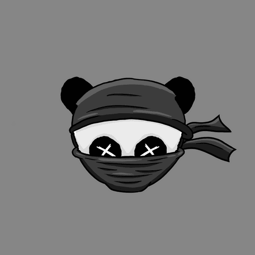 Panda Head #095