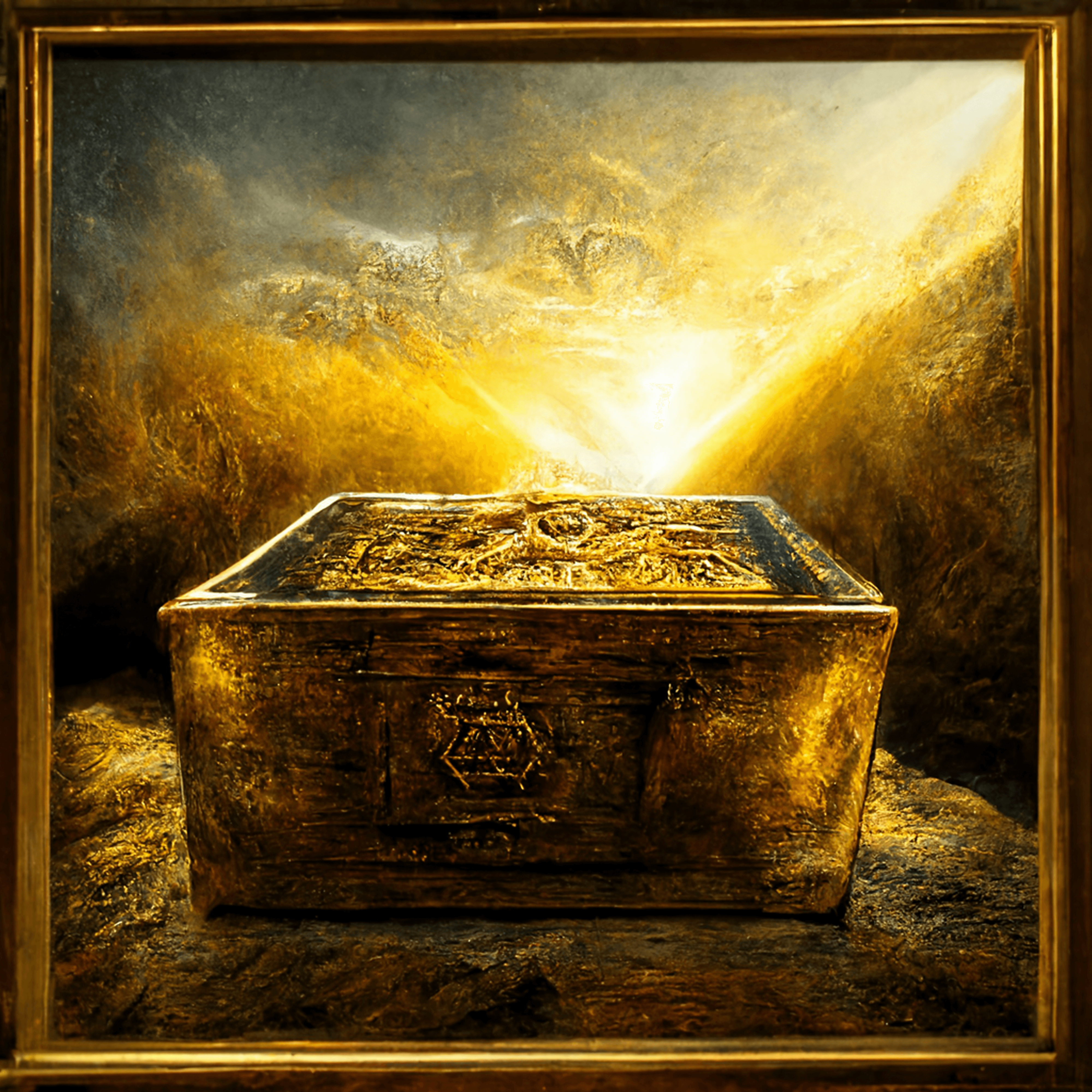 Ark of the Covenant AI Art Created by Sollog