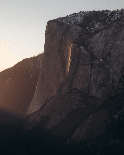 8. Yosemite Firefall