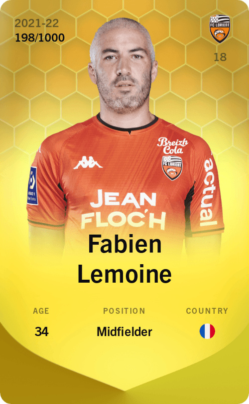 Fabien Lemoine 2021-22 • Limited 198/1000