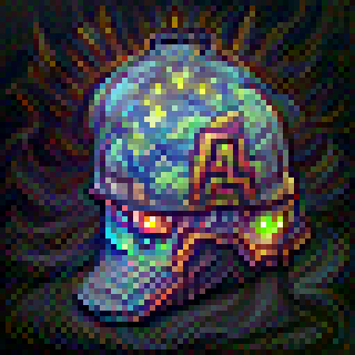 'Apocalypse Glow' War Cap of Brilliance