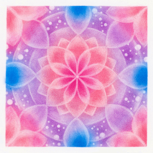 Mandala Flower Rapha s-1