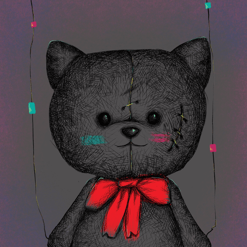 Cute cat doll