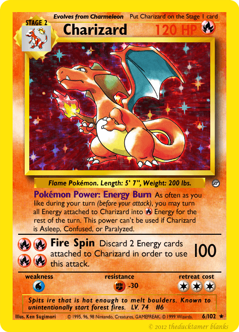 Charizard (English) No. 006 - Holo Promo (CD Collection Charizard (English) No. 006 - Holo Promo (CD Collection