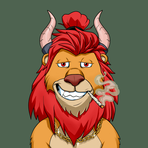 Lazy Lion #959