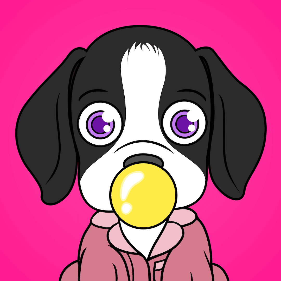 Bubblegum Puppy #8678