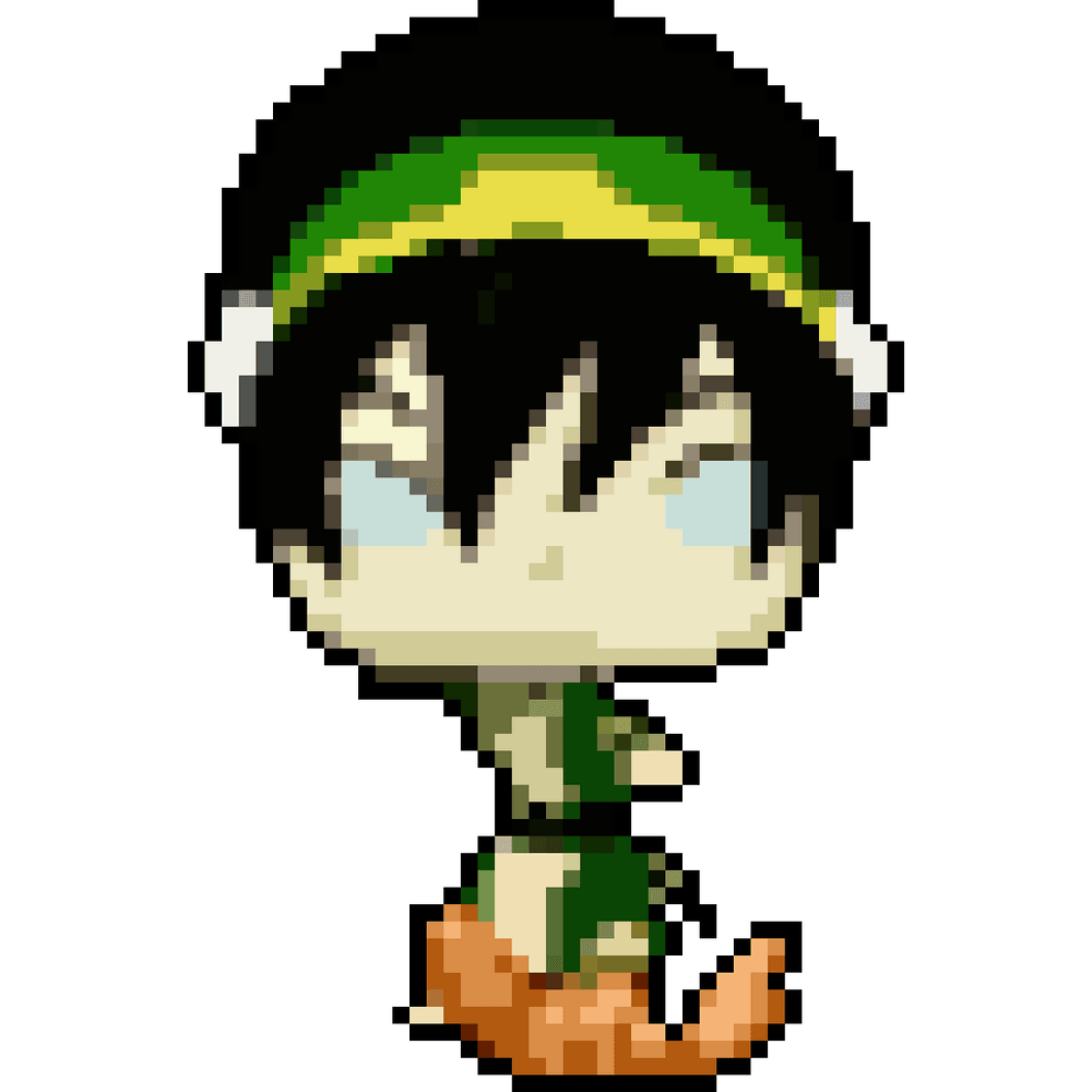 PixelPOP - Avatar: The Last Airbender #5 - Toph Beifong - PixelPOP Toy  Fanarts | OpenSea