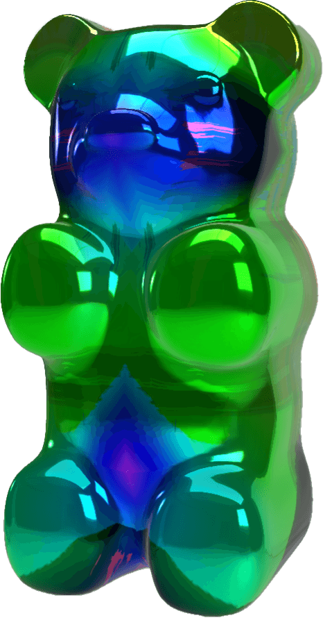 Rainbow Trip Gummy Bear #036