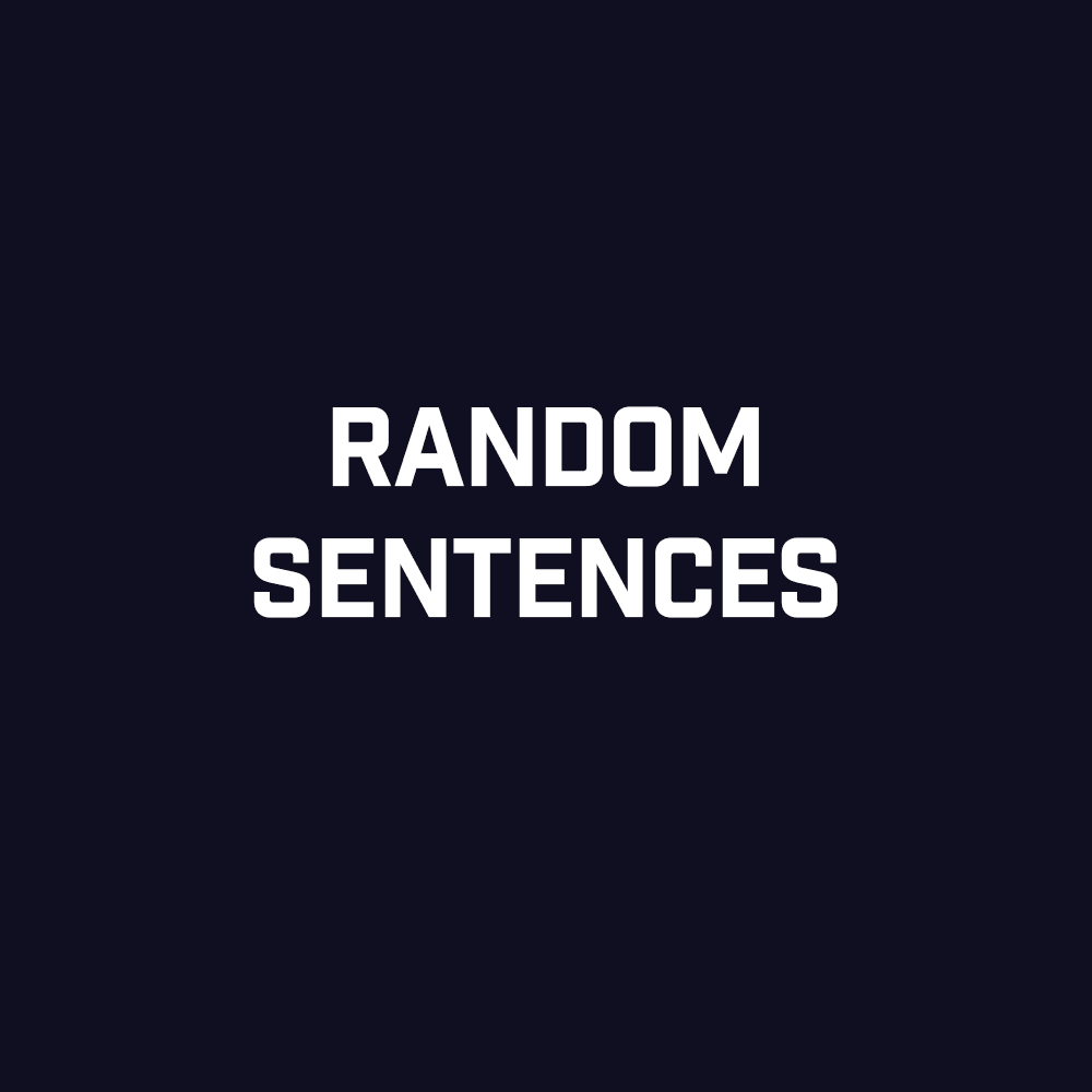 Random Sentences - Collection | OpenSea