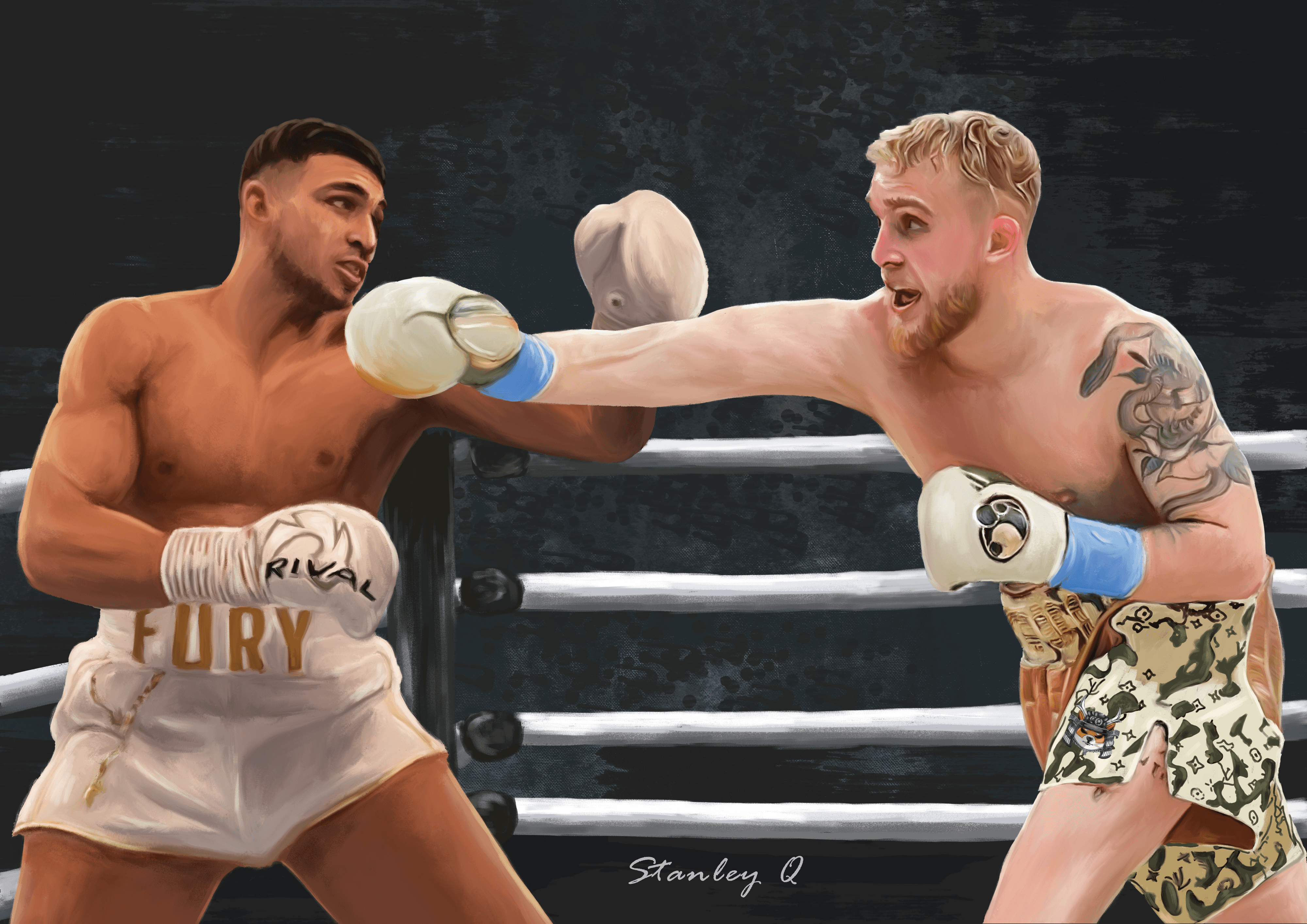 Jake Paul vs. Tommy Fury Boxing Knockout Prediction by Stanley Quincy Upjohn