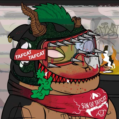 TAFCAT BAD SHARK THUG CLUB.