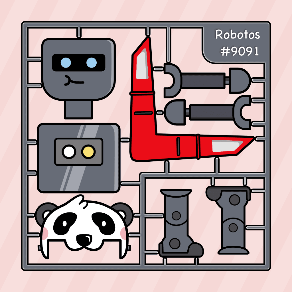 Robotos #9091 plastic model??