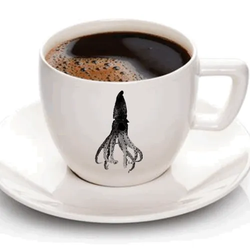 Anonymous Nobody Signature Coffee Cup & Saucer