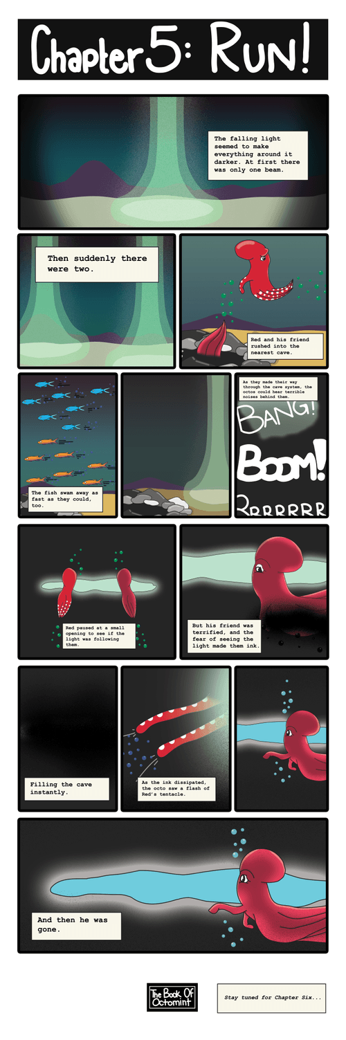 Book One, Chapter 5: RUN!
