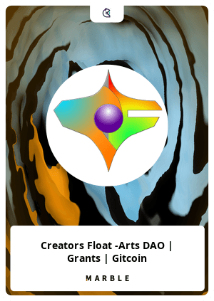 Creators Float -Arts DAO | Grants | Gitcoin