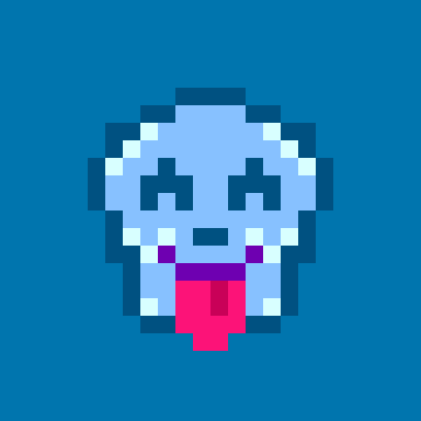 Kawaii SKULL #944