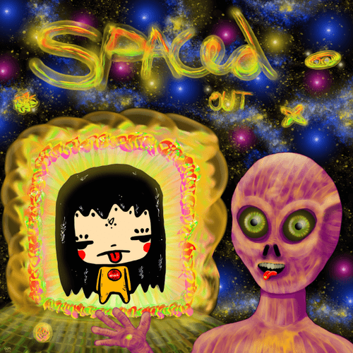 2022 Spaced Out-by moriARTy art X Kiku's World by Sabet 