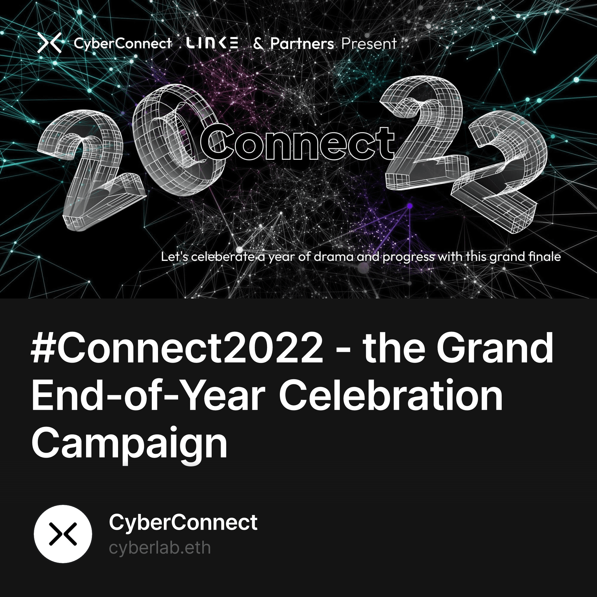  connect2022 the grand end of year celebration campaign collection