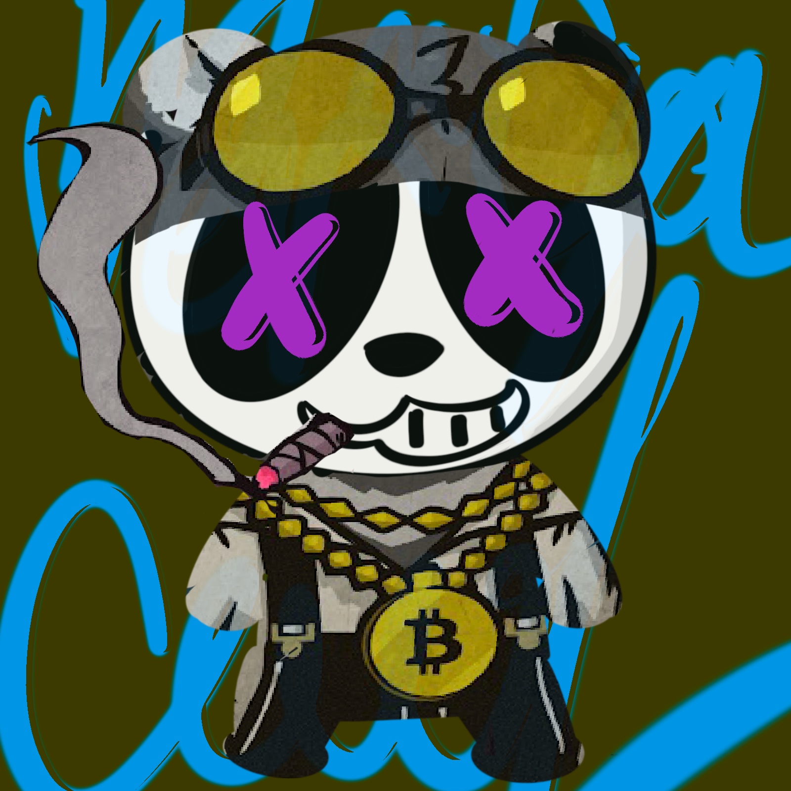 cool panda (Mafia Animals fun art) #106