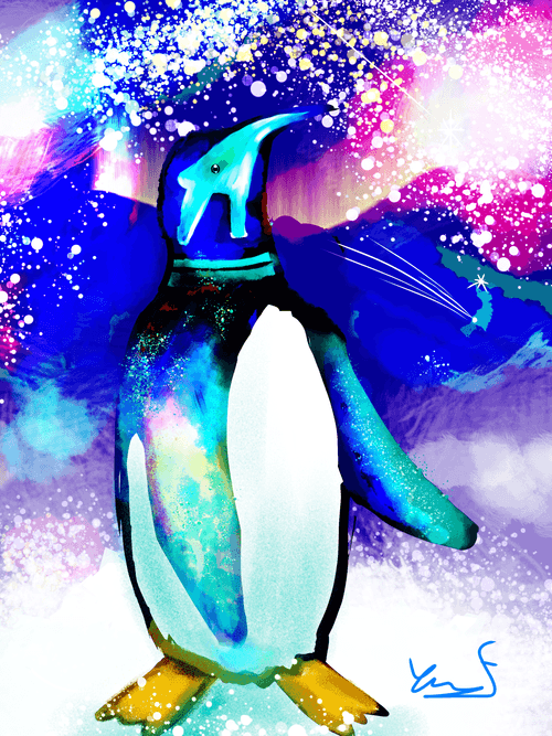 sapphire penguin　《サファイアペンギン》