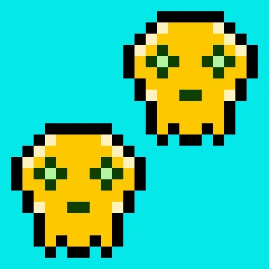 Kawaii SKULL #8258