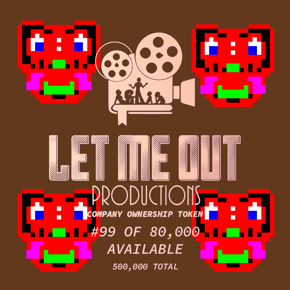 Let Me Out Productions - 0.0002% of Company Ownership - #99 • 'Here First Bear' Appears