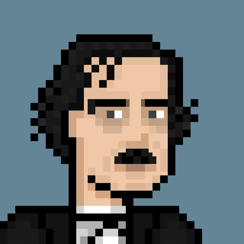 LegacyPunks #28 Edgar Allan Poe