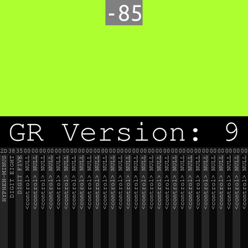 -85 (GR version 9)