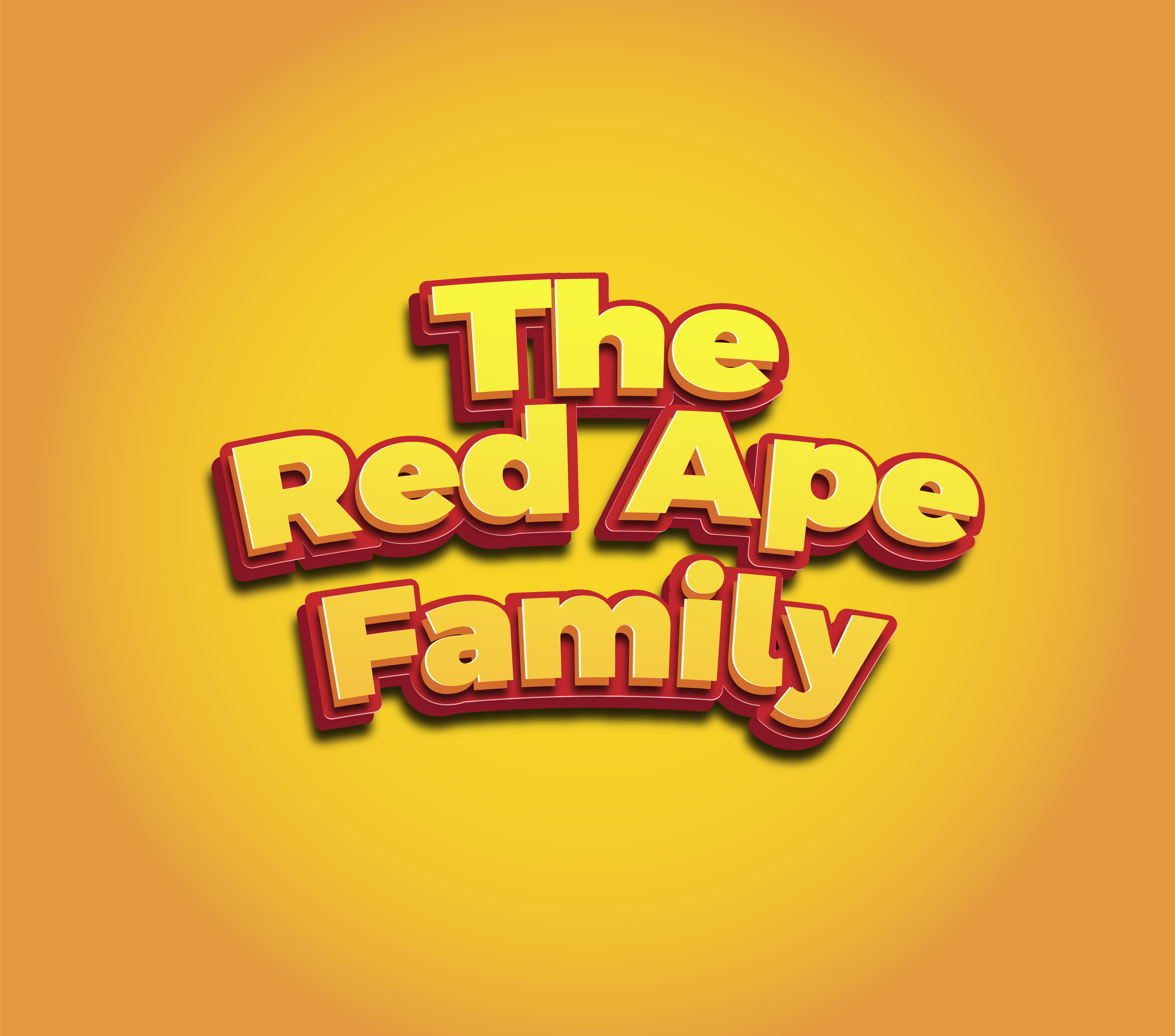 The Red Ape Family Poster - Collection | OpenSea