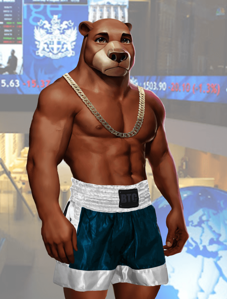 Wall Street Avatar Fighter Bear #169