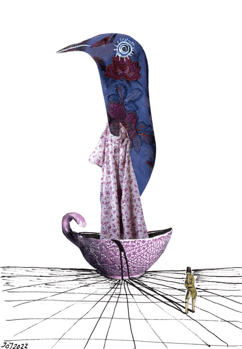 Bird in a cup #1