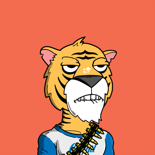 Grouchy Tiger Social Club #9224